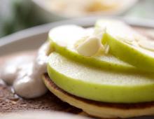 Pancakes with rice flour rice flour