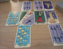 Three tarot cups, description and characteristics of the card