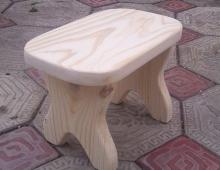 How to make a stool out of wood with your own hands - step-by-step instructions, photos and drawings How to make a stool out of wood