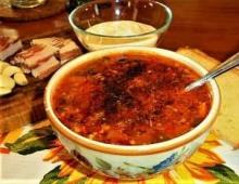 Navy borscht: cooking features and recipe with photos