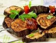 Grilled eggplants - the best recipes for a delicious dish for a picnic and more!