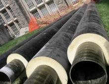 Pre-insulated pipelines for centralized heat supply systems Shut-off valves for pre-insulated pipes