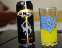 Symptoms of an overdose and poisoning with an energy drink adrenaline Signs of poisoning and an overdose of a drink