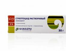 Streptocid (powder): instructions for use, analogues and reviews, prices in pharmacies in Russia