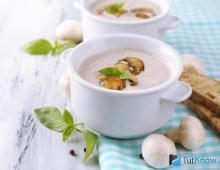 What mushrooms are best for soup?